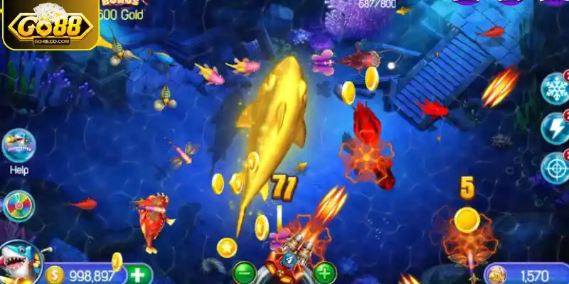 Thao tác tham gia game săn cá Jackpot